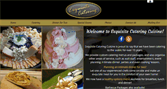 Desktop Screenshot of exquisitecateringcuisine.com